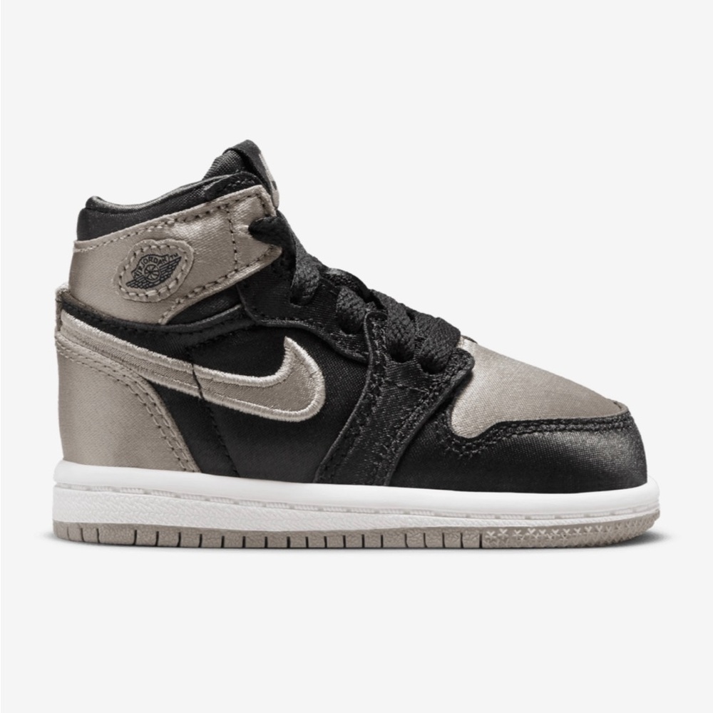 Nike Black and Gray Kids' High-Tops
